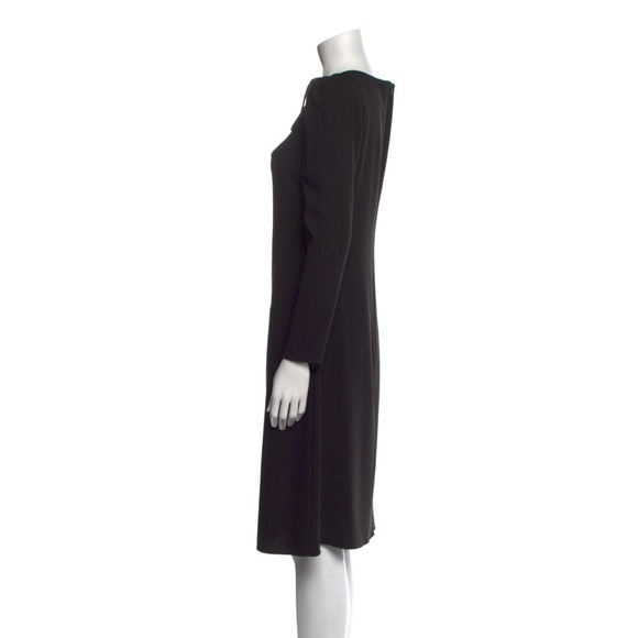 Nwt Cynthia Rowley Waverly Crepe Tie Neck Dress - Picture 8 of 12